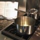 Use a medium sauce pan like the one in the front.