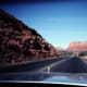 Scenery around Sedona - Photo taken from moving car.