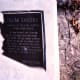 Sign about one of the early settlers in Oak Creek Canyon.