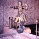 Inside the Chapel of the Holy Cross in Sedona, Arizona