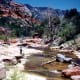 Slide Rock area in Oak Creek Canyon