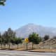 Looking north at the San Gabriel Mountains: origin of all the rocks.