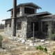Trash incinerator in back of house