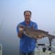 Gone Fishin Club member Gary Turner with a nice blue catfish caught on a very foggy morning on Lake Marion in South Carolina.