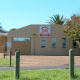The local veterinary hospital.