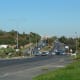 Crossroads behind the shopping complex. In the distance is Tyger Valley Shopping Mall.