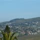 A distant view of the Hillside and Tygerberg Nature Reserve (the cluster of trees on top of the hill)