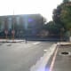 This is the main entrance to Fairmont High School. They put up the fence and gate a few years back. Before that you could just walk in.