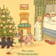 Vintage Christmas cards: antique toy soldiers and other toys