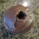 Step 11 ~ Cutting a small hole in the cupcake