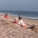 More fun in the sand with friends.