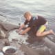 Panning for gold in the Sacramento River alone on our last trip together -- a two week mother-son field trip to Carmel, Monterey, Clear Lake, Redding, and Sacramento