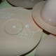 These Raymond Lowey designed saucers for Lucent had tons of coffee gook. A lot of hot soapy water, a toothbrush with comet and patience worked!