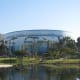 Long Beach Convention and Entertainment Center - The Rainbow Lagoon was filled in and the Convention Center was built on that land. It was originally attached to the Municipal Auditorium until that was torn down in 1975.(Photo #1)