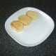 Toast is plated, ready for the mushrooms
