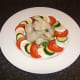 Poached chicken wings with simple summer salad