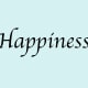 What is the experience of the word "Happiness"?