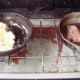 Get the eggs and bacon going at the same time. They both cook quickly on a propane stove.