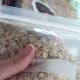 I recommend putting the oats, flour, sugar and spices into a bag that seals to mix up the ingredients really well.