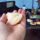 It's fun to play with the Gouda wax.