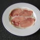 Bacon rashers are arranged on the pasty filling assembly plate
