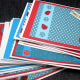 It's much less time consuming to make sets of very similar cards or cards with similar themes and/or color palettes at the same time than it is to make individual cards.
