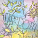 Color in flowers and leaves with marker pens.