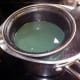 Green dye added to the wax