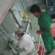 At the Engine Room, with 3rd engineer and oiler/electrician looks on