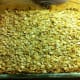 Finished oatmeal just needs to cool and be cut into bars or squares.
