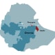 The Oromo people are located in the Oromia country