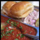 ready plate of pav bhaji