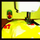 stitch the door mat along the border