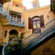 Another picture of the stairs and surrounding buildings.