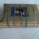 This is a Bible that I repaired for a friend. Rubber bands and bamboo skewers come in handy when making repairs to a book.
