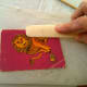 A teeny tiny book I repaired. Visit https://athomebookrepairs.wordpress.com