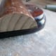 Check that a mark for the pilot holes on each side bracket is clearly visible.