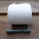 Salvaging the spindle from the old toilet roll holder