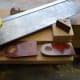 Cutting the old side bracket to the correct size