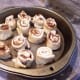 Step Nine: Evenly space your cinnamon rolls in your pan