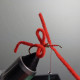 Setting the second worm.