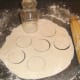 Cutting pastry lids for puff pastry mini pies