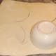 Cutting puff pastry pie casings