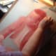 Create depth with deep sanguine colors.