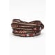 Chan Luu Purple Fire Agate Mix Wrap Bracelet