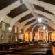 Interior of St. Dominic Parish in Abucay, Bataan