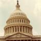 The U.S. Capitol Building. In the movie Earth vs. the Flying Saucers two saucers crashed into the Capitol Building. One crashed into a wing of the Capitol and the final saucer crashed into the Capitol Dome.