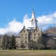 The Trans Allegheny Lunatic Asylum's construction started in 1858 and was not completed until 1881. The mental institution was forcibly shut down in 1994, when patient treatment regulations were implemented.
