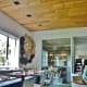 Wine storage glass enclosed area