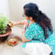 Worshipping Shami Plant